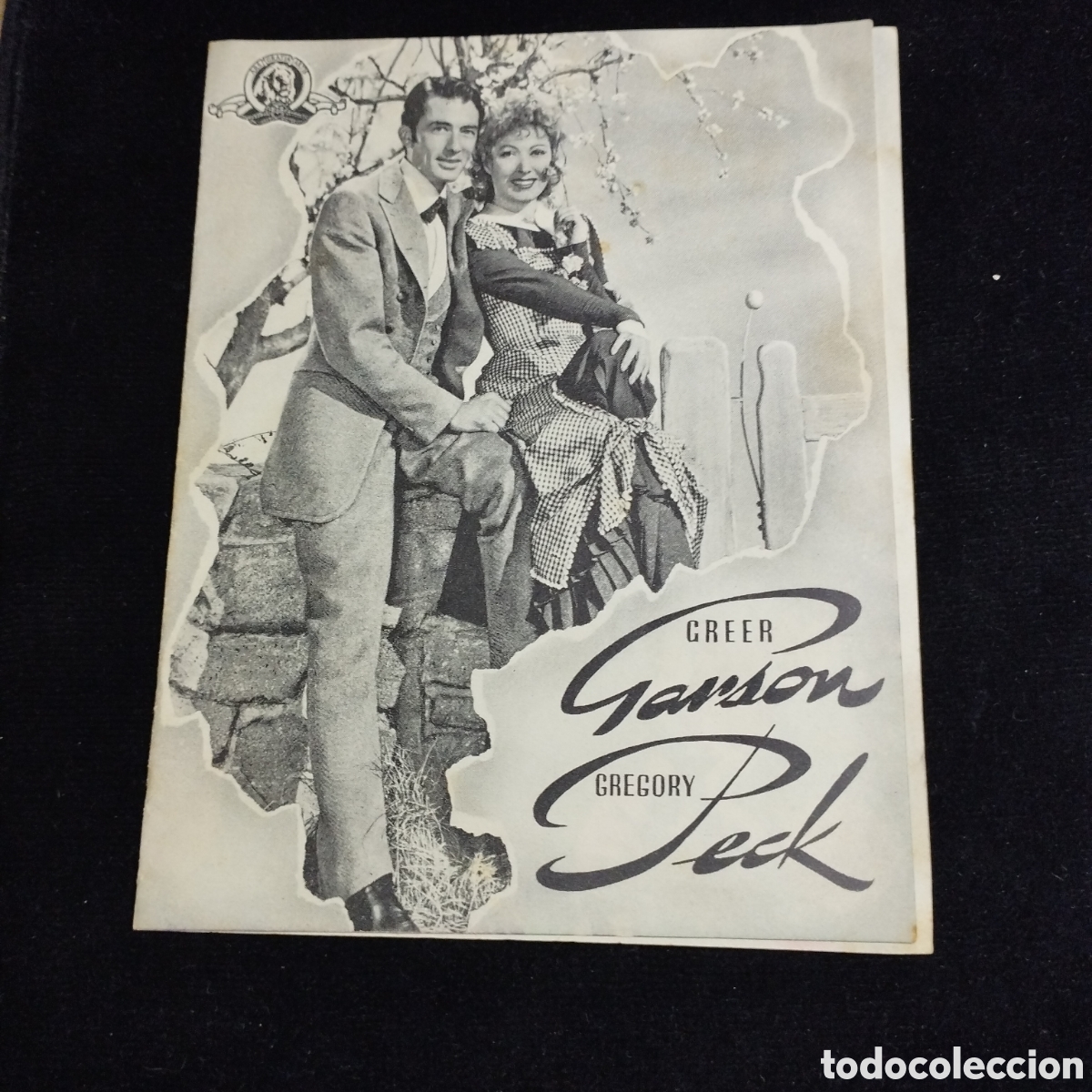 Cine: Programa de cine , doble. El valle del destino. Greer Garson. Gregory Peck. SP - Foto 1
