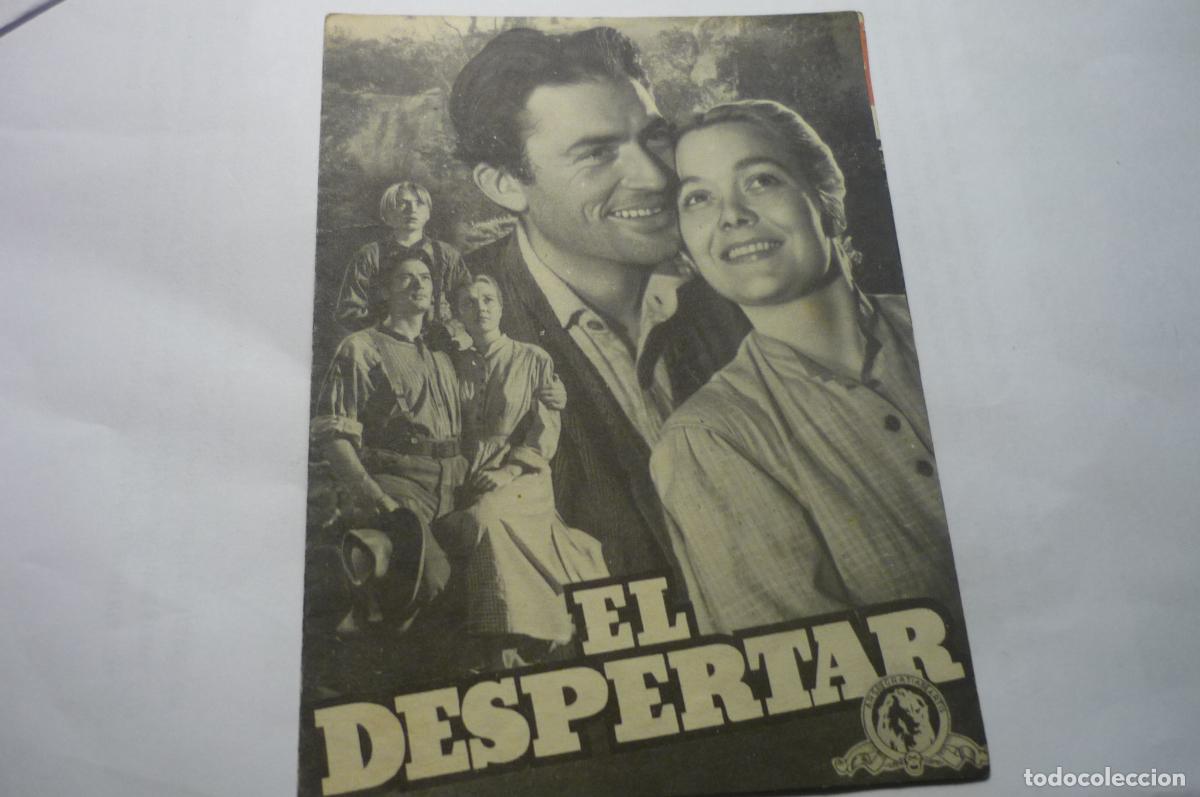Cine: programa doble el despertar gregory peck.-publicidad goya zaragoza - Foto 1