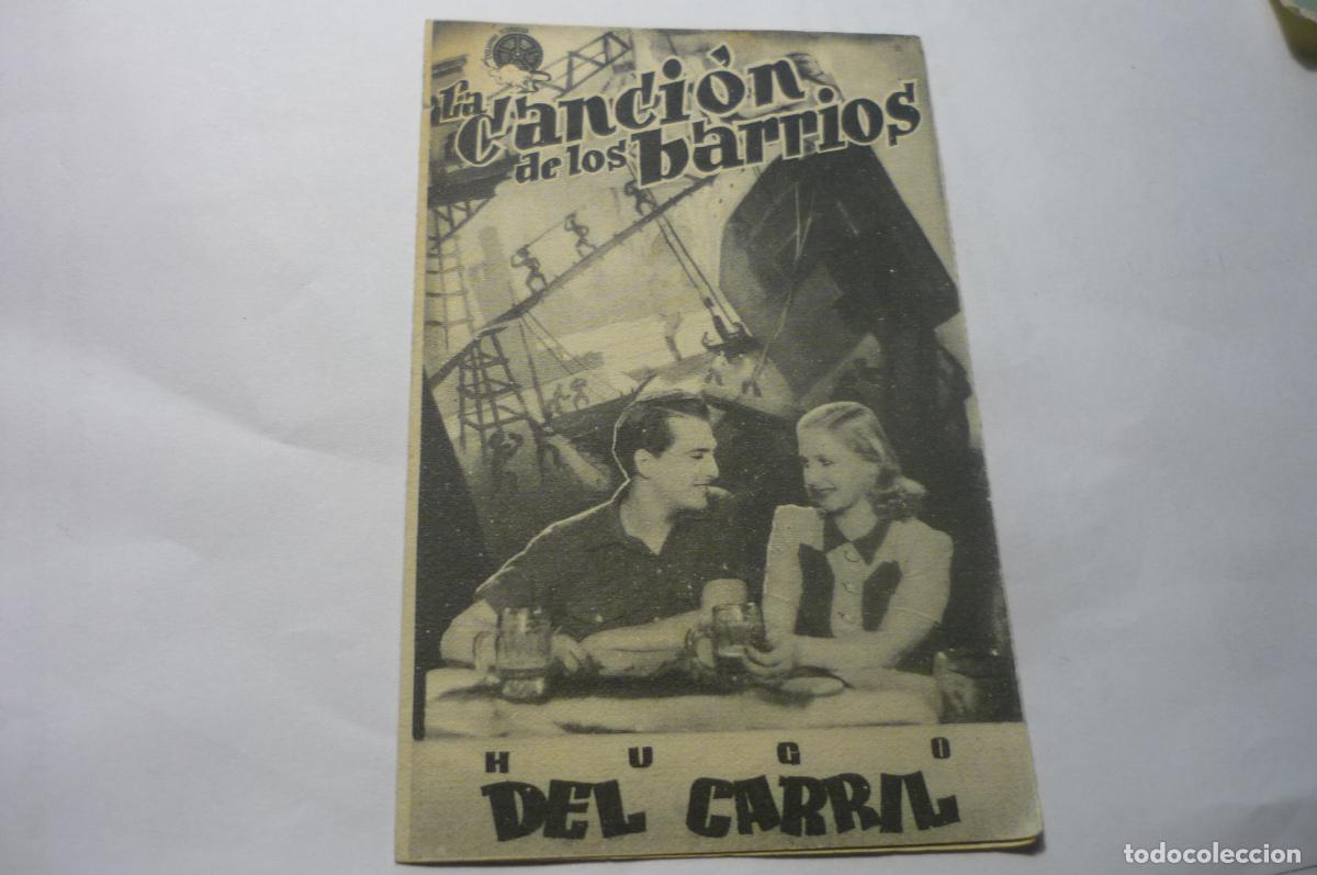 Cine: programa doble la cancion de los barrios.-hugo el carrril publicidad - Foto 1