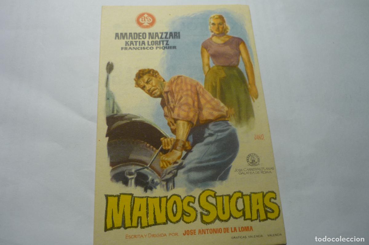 Cinema: PROGRAMA MANOS SUCIAS AMADEO NAZZARI PUBLICIDAD