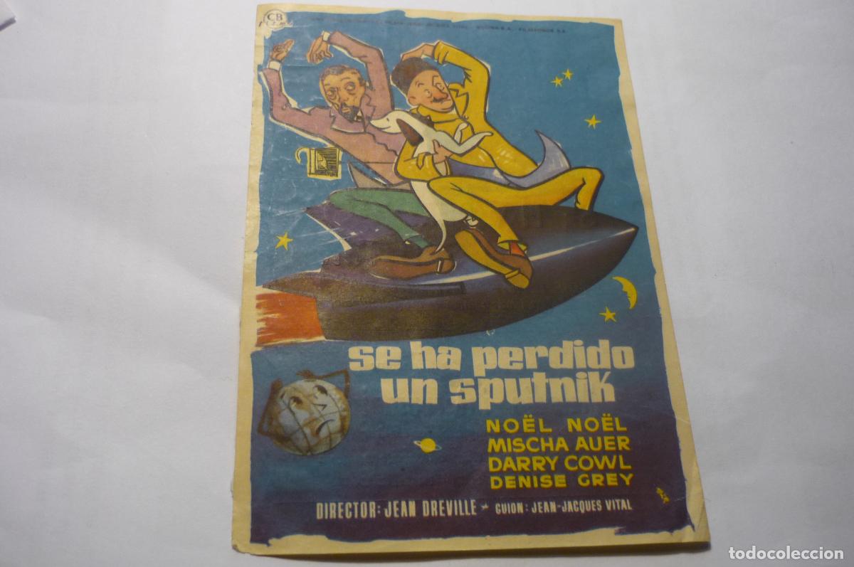 Cine: PROGRAMA SE HA PERDIDO UN SPUTNIK- MISCHA AUER PUBLICIDAD - Foto 1