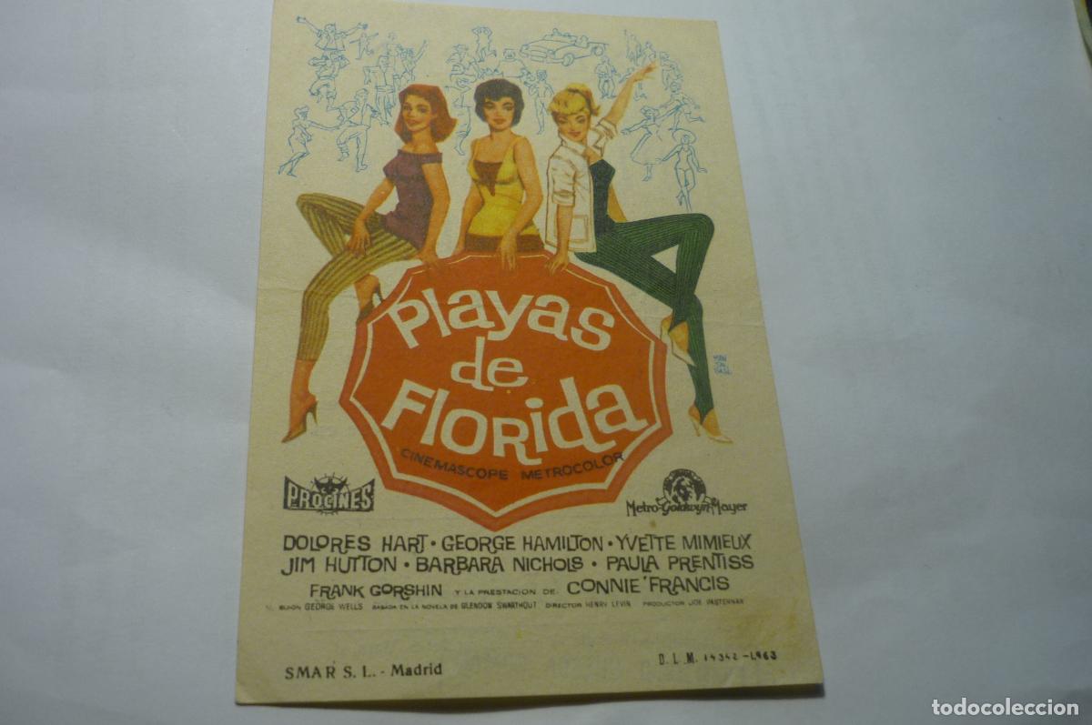Cine: PROGRAMA PLAYAS DE FLORIDA.-GEORGE HAMILTON PUBLICIDAD - Foto 1