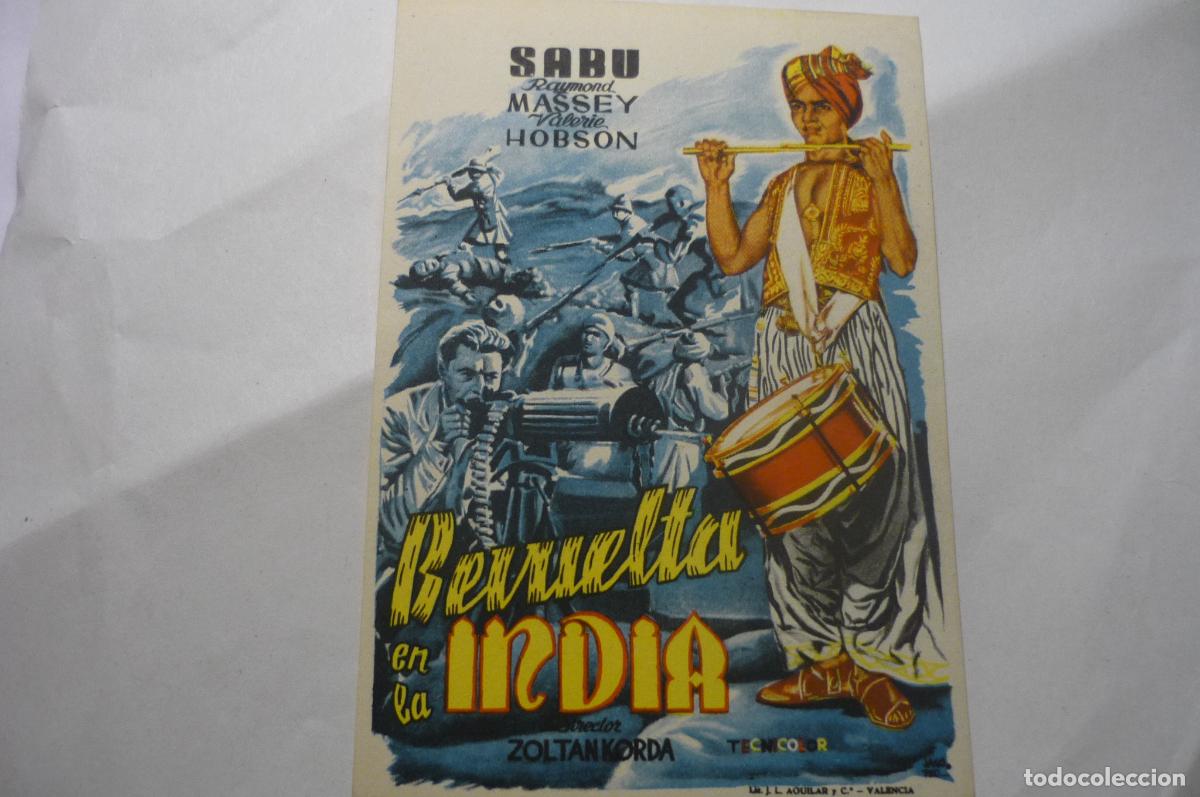 Cine: PROGRAMA REVUELTA EN LA INDIA ,.SABU - Foto 1