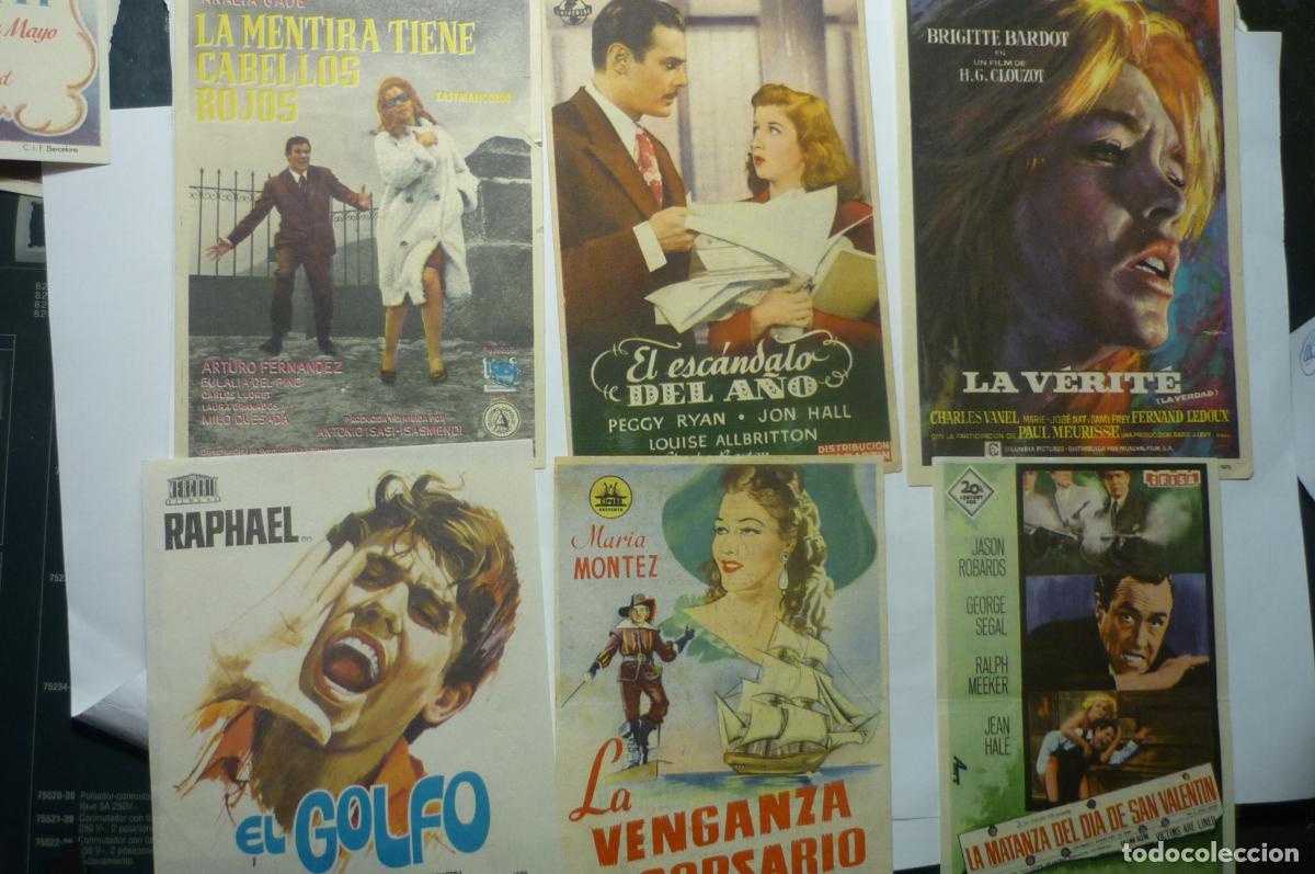 Cine: LOTE PROGRAMAS CINE &iexcl;&iexcl;2 PUBLICIDAD&iexcl;&iexcl; - Foto 1