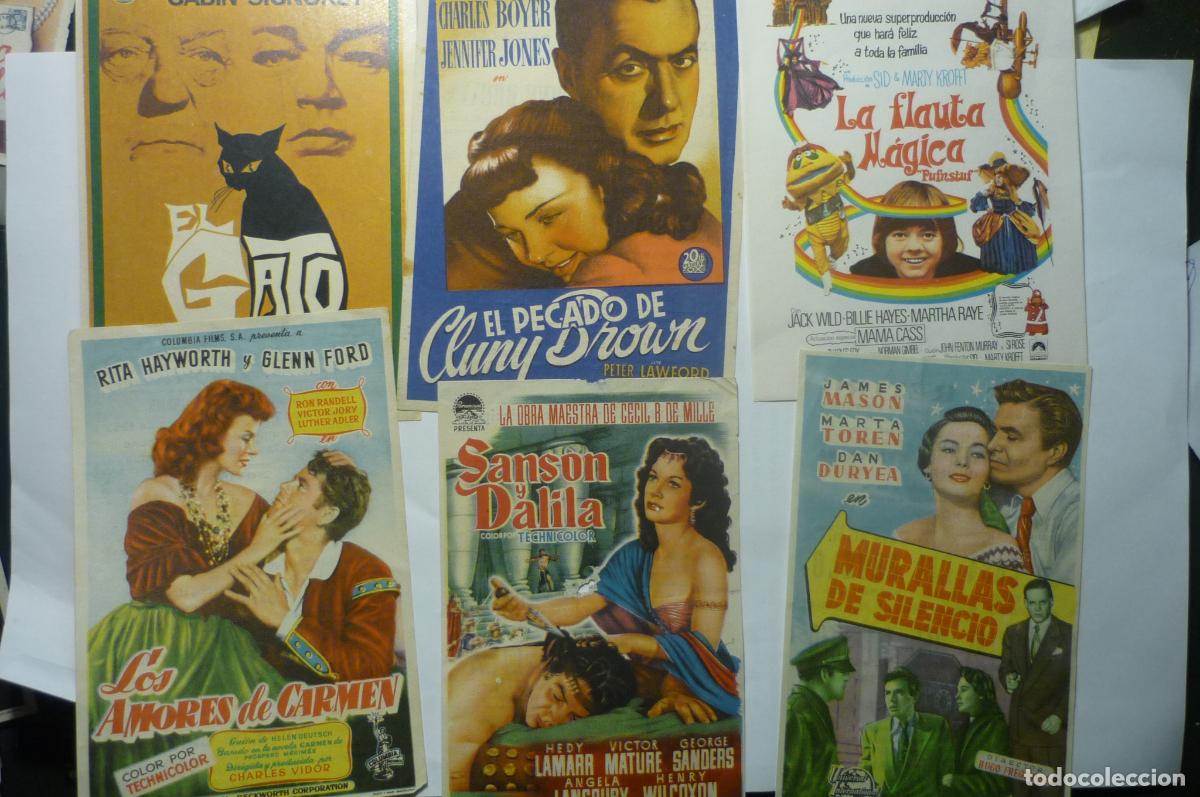 Cine: LOTE PROGRAMAS VARIADOS &iexcl;&iexcl;4 PUBLICIDAD&iexcl;&iexcl; - Foto 1