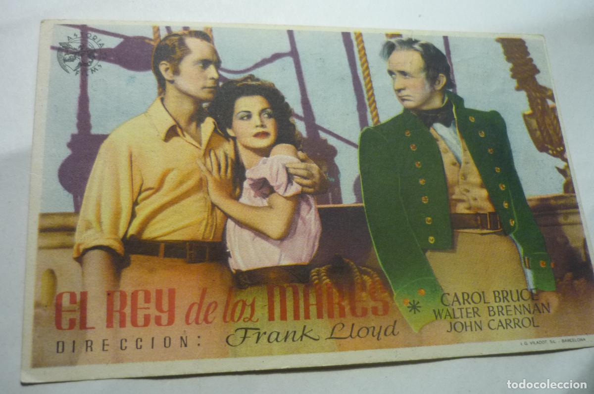 Cine: PROGRAMA EL REY DE LOS MARES.-JOHN CARROL PUBLICIDAD - Foto 1