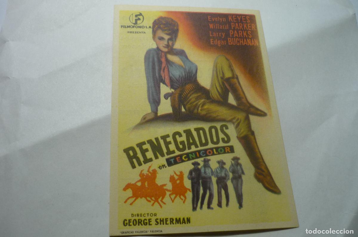 Cine: PROGRAMA RENEGADOS EVELYN KEYES PUBLICIDAD - Foto 1