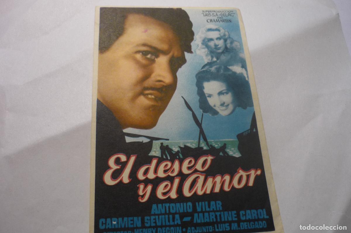 Cine: PROGRAMA EL DESEO Y EL AMOR,.ANTONIO VILAR - Foto 1