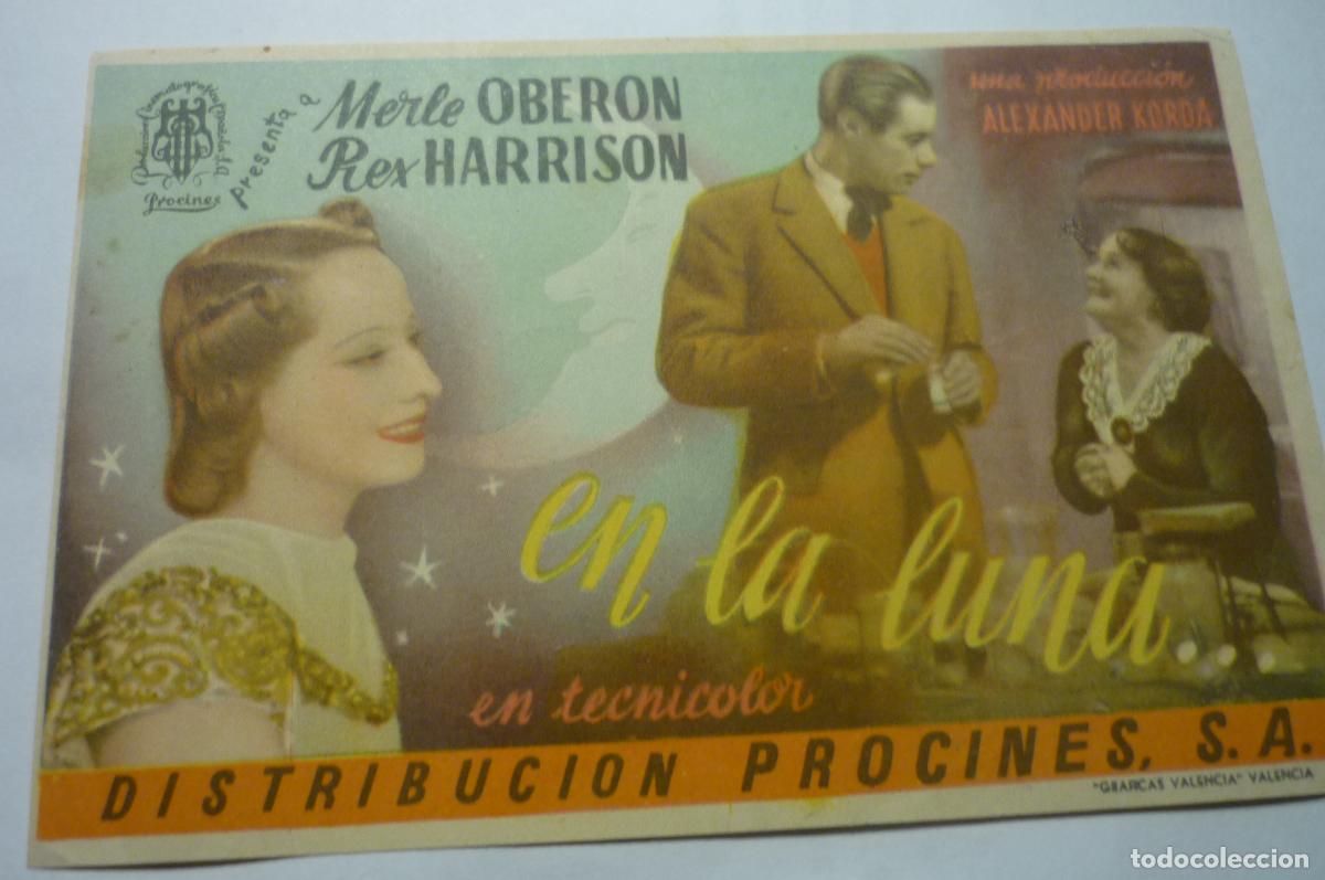 Cine: PROGRAMA EN LA LUNA MERLE OBERON - Foto 1