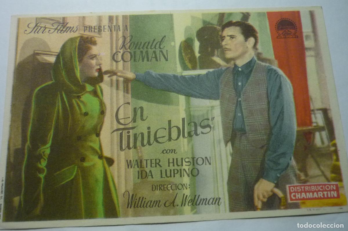 Cine: PROGRAMA EN TINIEBLAS RONALD COLMAN - Foto 1