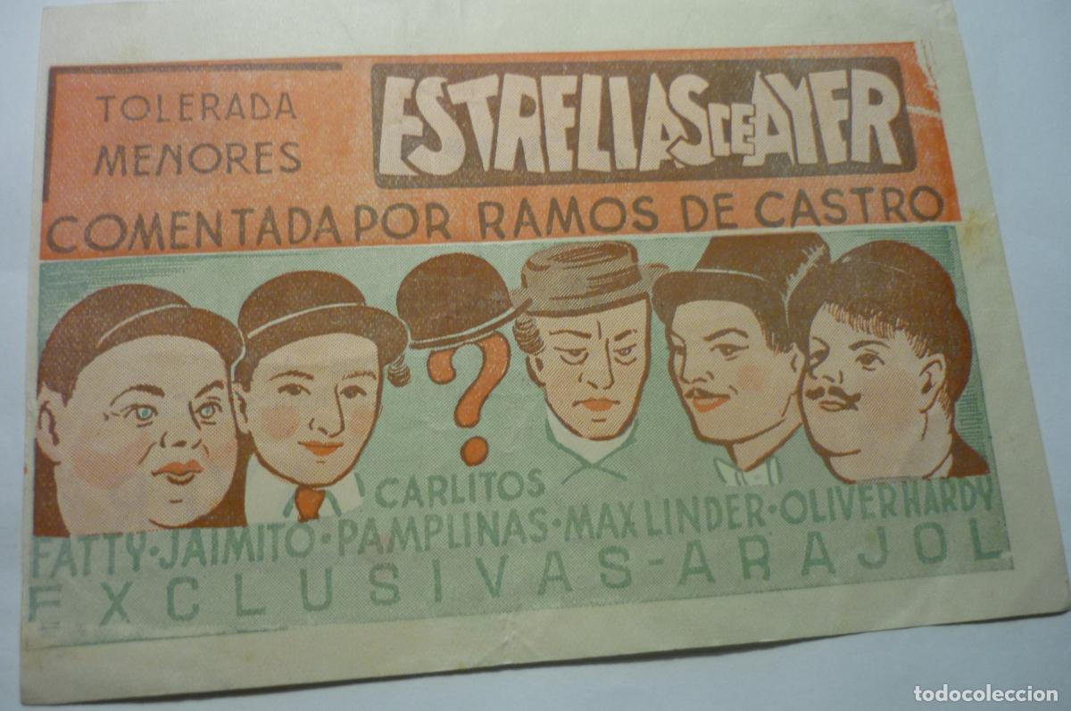 Cine: PROGRAMA ESTRELLS DE AYER PUBLICIDAD - Foto 1