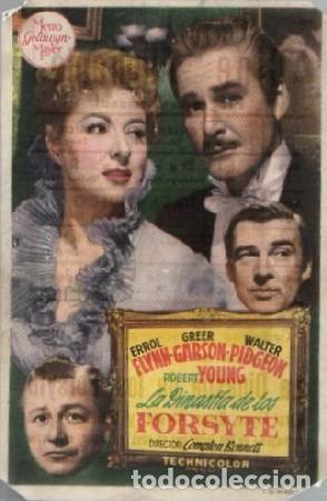 Cine: PROGRAMA DE CINE: LA DINAST&Iacute;A DE LOS FORSYTE PC-9577 - Foto 1