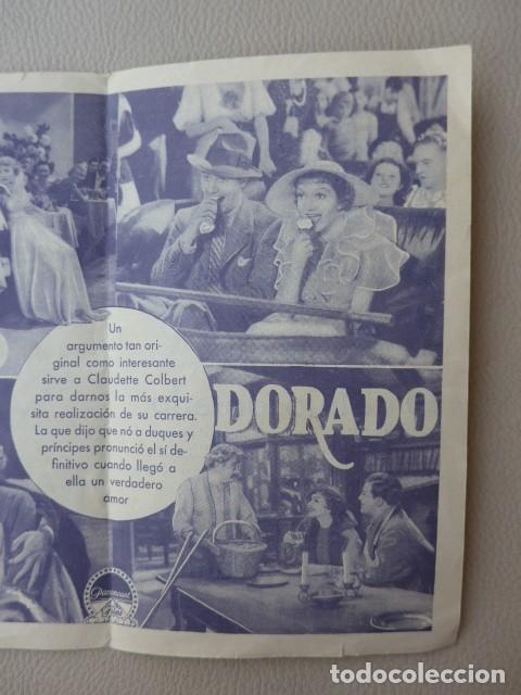 Cine: EL LIRIO DORADO ANTIGUO PROGRAMA DE CINE - Foto 5