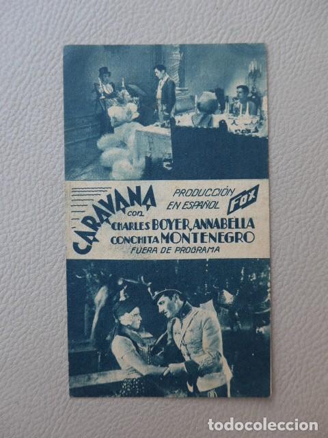 Cine: CARAVANA ANTIGUO PROGRAMA DE CINE - Foto 2
