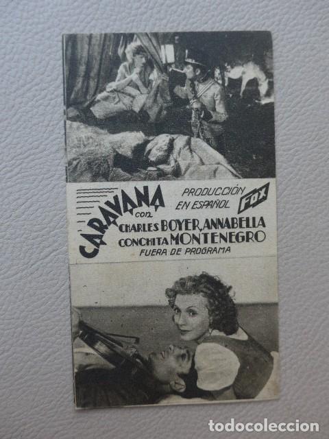 Cine: CARAVANA ANTIGUO PROGRAMA DE CINE - Foto 4