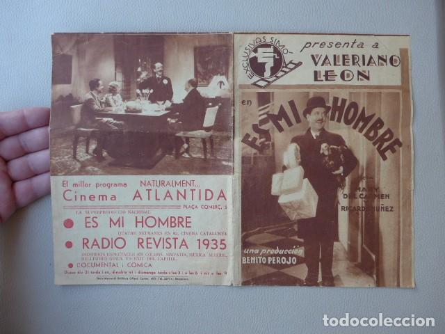 Cine: ES MI HOMBRE ANTIGUO PROGRAMA DE CINE - Foto 7