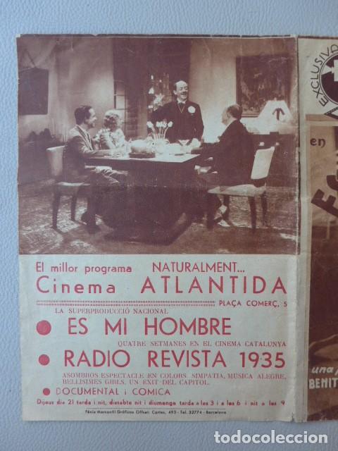 Cine: ES MI HOMBRE ANTIGUO PROGRAMA DE CINE - Foto 8