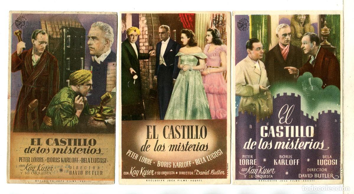 Cine: EL CASTILLO DE LOS MISTERIOS, con Boris Karloff. - Foto 1
