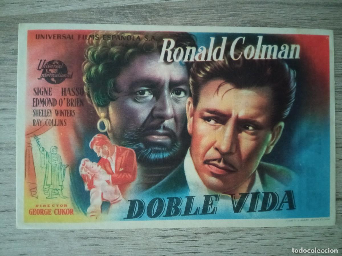 Cine: DOBLE VIDA, RONALD COLMAN, CINE VILADECANS - Foto 1