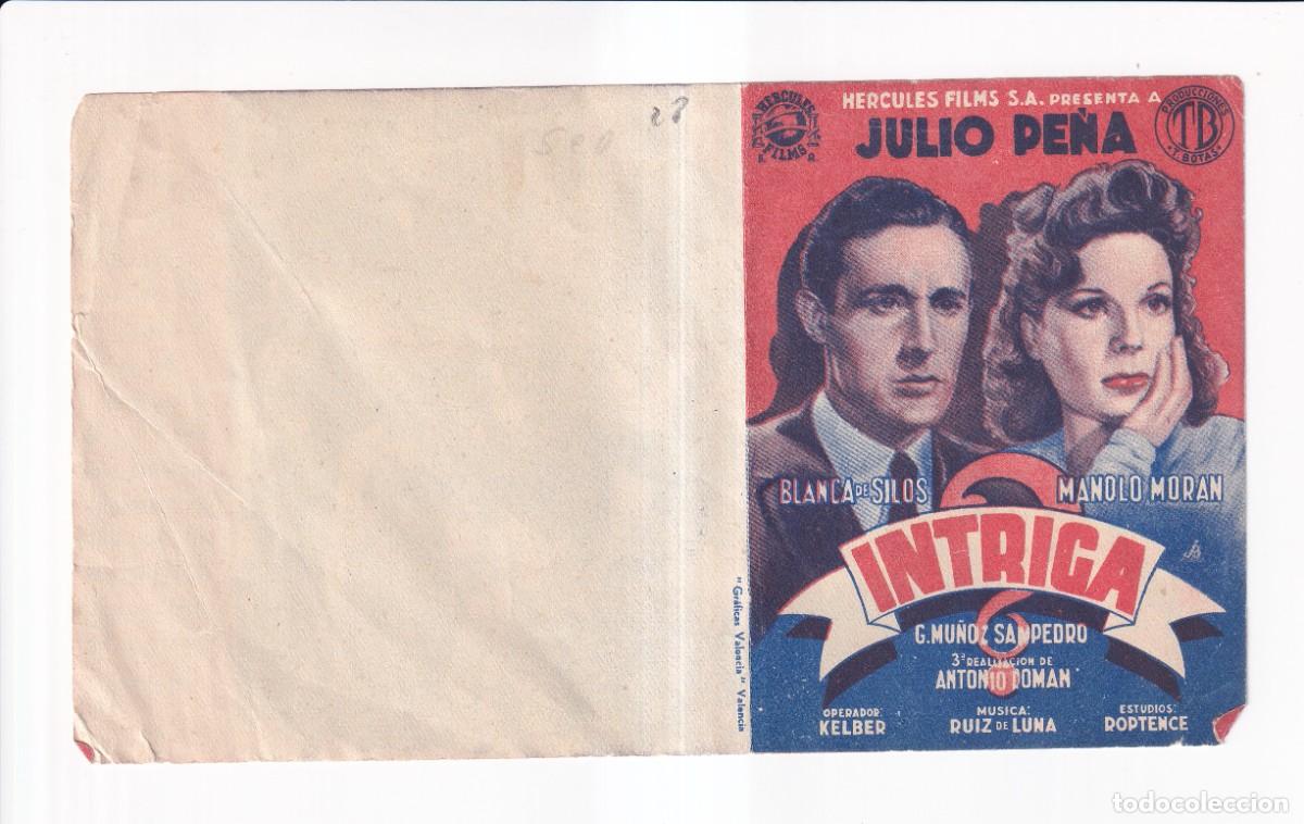 Cine: INTRIGA : JULIO PE&Ntilde;A, BLANCA DE SILOS - Foto 1