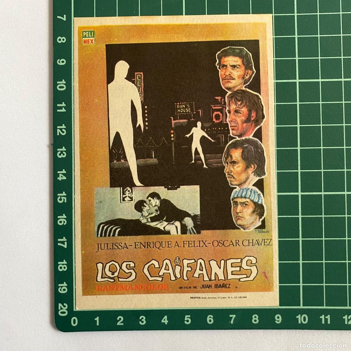Cine: Programa Folleto de mano cine pelicula Los caifanes - Foto 1