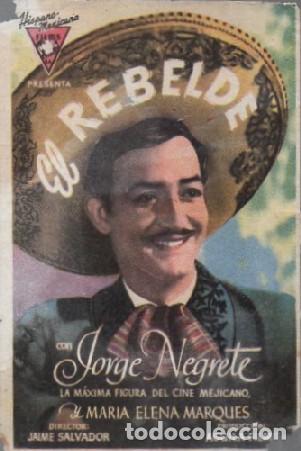 Cine: PROGRAMA DE CINE: EL REBELDE PC-9601 - Foto 1