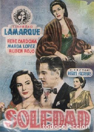 Cine: PROGRAMA DE CINE: SOLEDAD PC-9602 - Foto 1