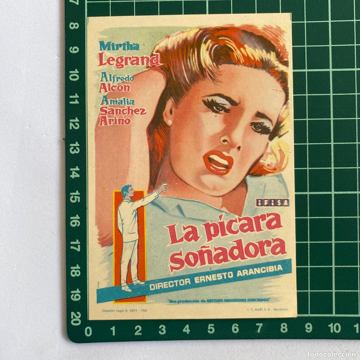 Cine: Programa Folleto de mano cine pelicula la picara so&ntilde;adora - Foto 1