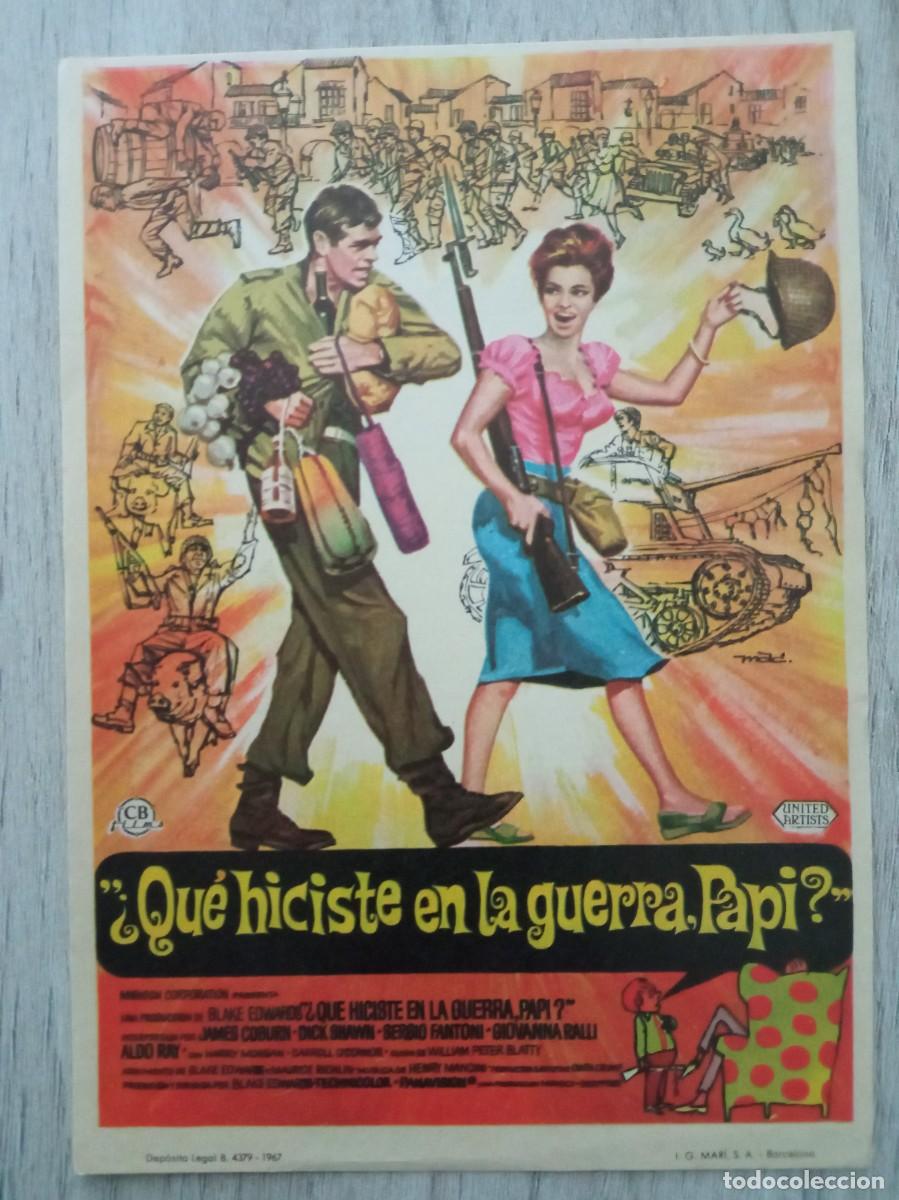 Cine: &iquest;QUE HISCISTE EN LA GUERRA, PAPI?, JAMES COBURN - Foto 1