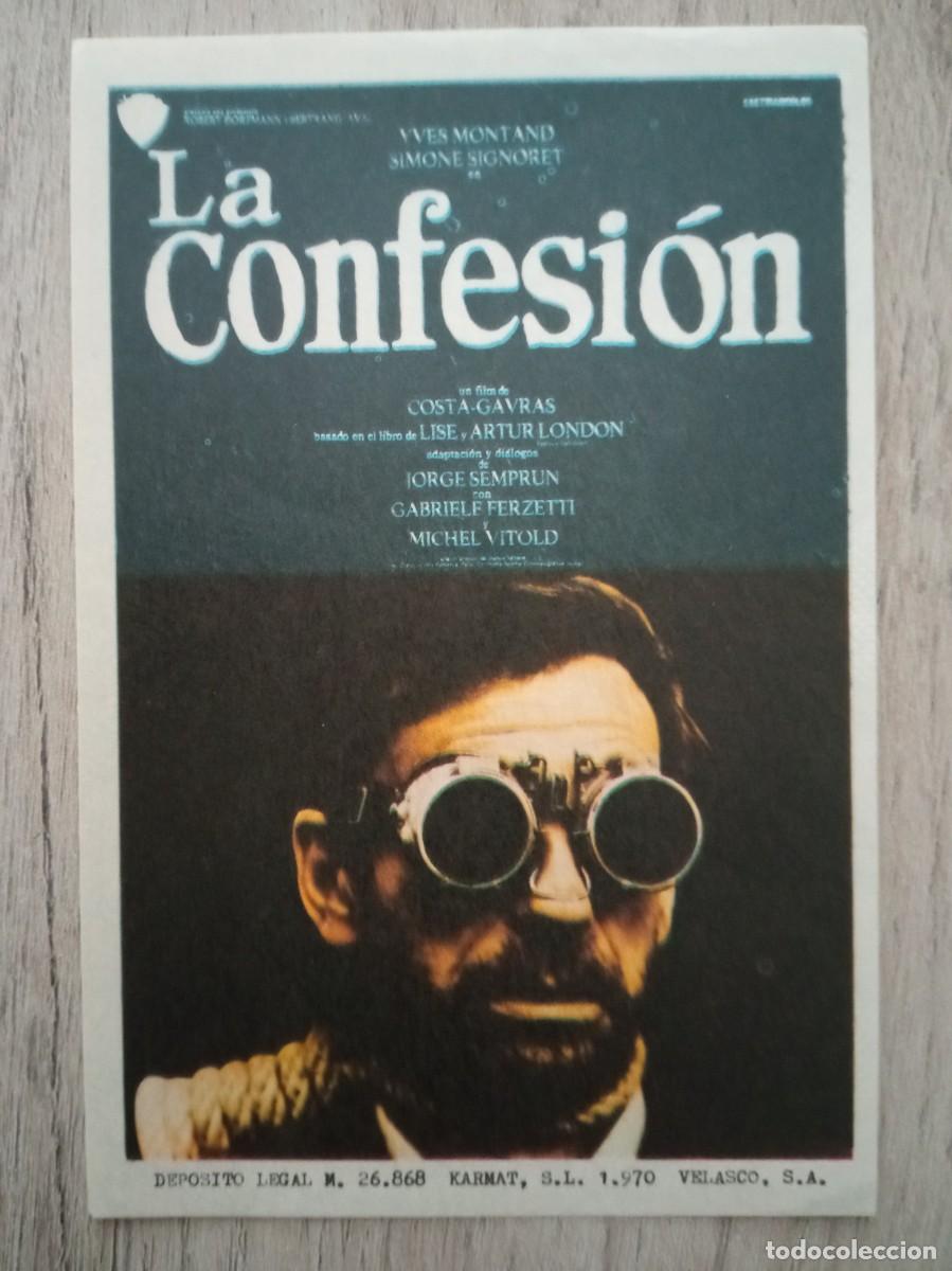 Cine: LA CONFESION, YVES MONTAND - Foto 1