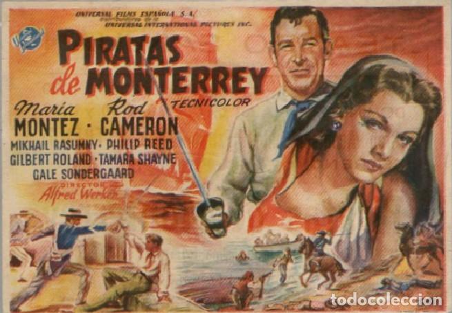 Cine: PROGRAMA DE CINE: PIRATAS DE MONTERREY PC-9635 - Foto 1