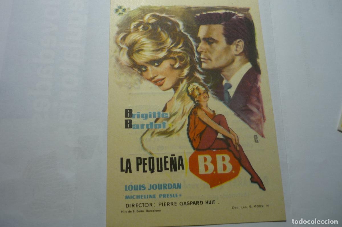 Cine: PROGRAMA LA PEQUE&Ntilde;A BB BRIGITTE BARDOT PUBLIIDAD COLISEUM G.TORRELAVEGA - Foto 1