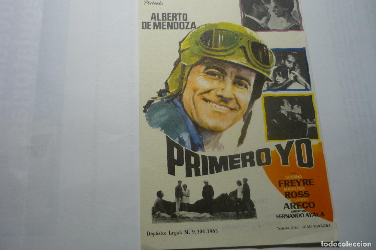 Cine: PROGRAMA PRIMERO YO -ALBERTO DE MENDOZA - Foto 1
