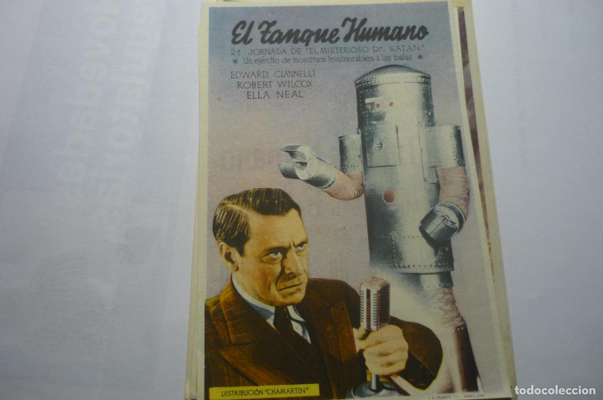 Cine: PROGRAMA EL TANQUE HUMANO ..PUBLICIDAD IDEAL.-MONISTROL - Foto 1