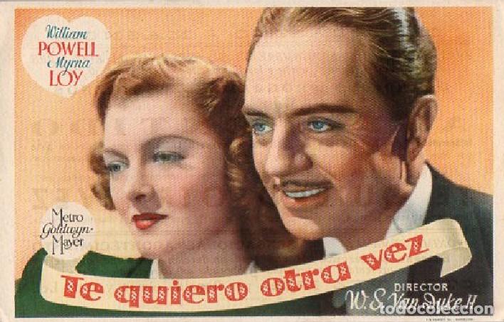 Cine: PROGRAMA DE CINE: TE QUIERO OTRA VEZ PC-9648 - Foto 1