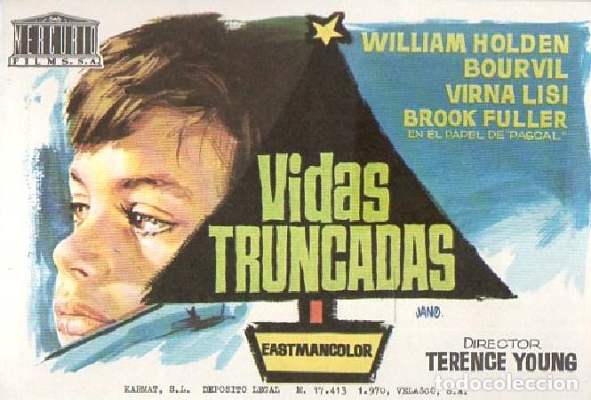 Cine: PROGRAMA DE CINE: VIDAS TRUNCADAS PC-9659 - Foto 1