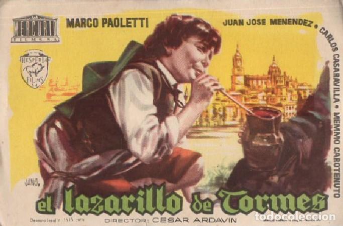Cine: PROGRAMA DE CINE: EL LAZARILLO DE TORMES PC-9665 - Foto 1