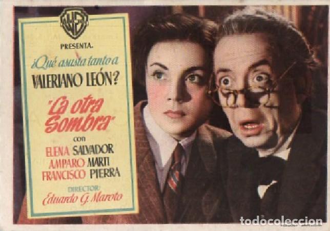 Cine: PROGRAMA DE CINE: LA OTRA SOMBRA PC-9666 - Foto 1