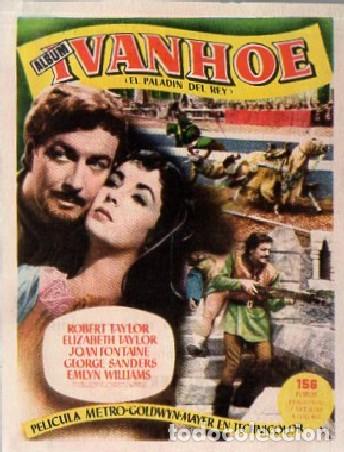 Cine: PROGRAMA DE CINE: IVANHOE EL PALADIN DEL REY PC-9673 - Foto 1