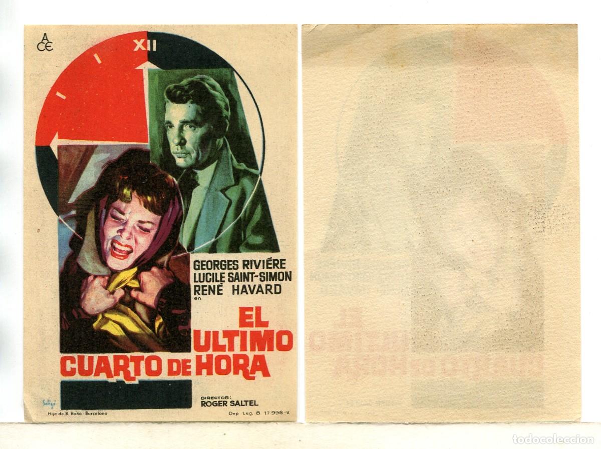 Cine: EL &Uacute;LTIMO CUARTO DE HORA, con Georges Rivi&eacute;re. - Foto 1