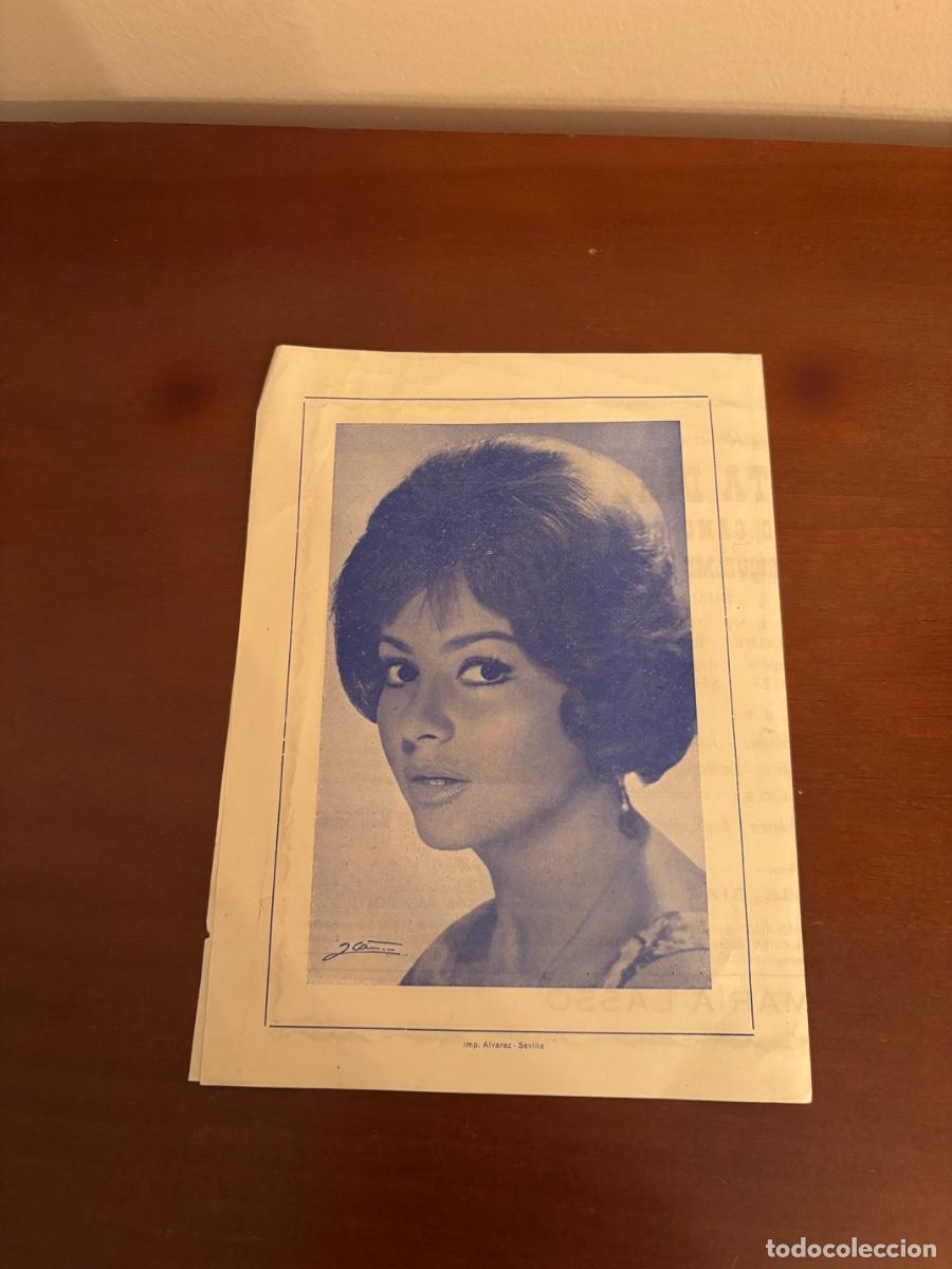 Cine: Programa teatro Cervantes Marujita D&iacute;az 1960 - Foto 3