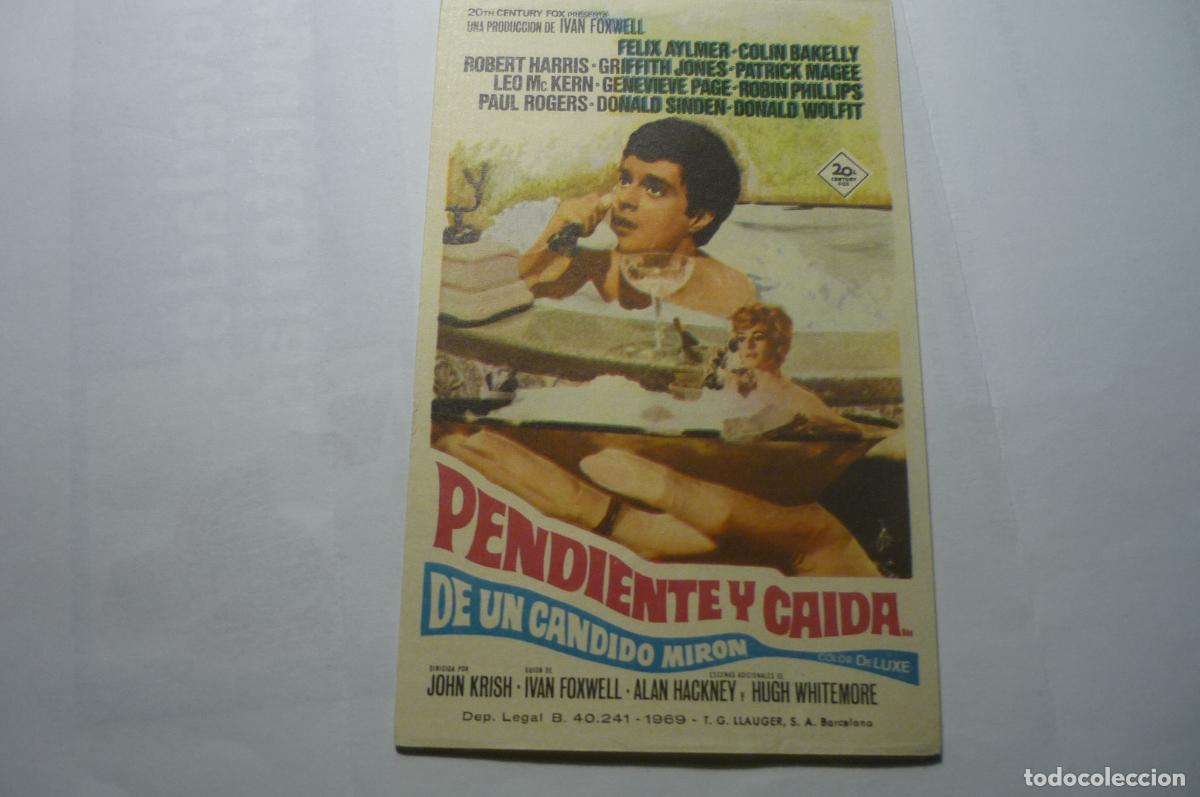 Cine: PROGRAMA PENDIENTE Y CAIDA DE UN CANDIDO MIRON.-ROBERT HARRIS - Foto 1