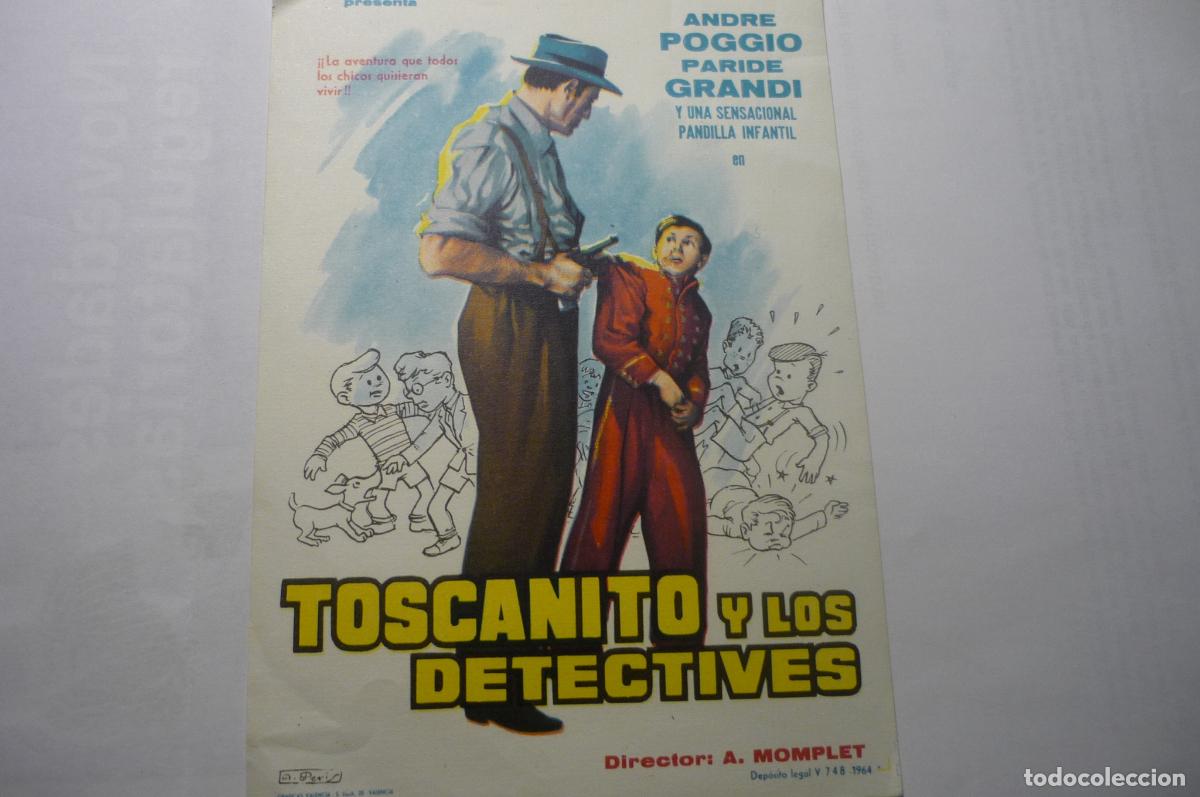 Cine: PROGRAMA TOSCANITO Y LOS DETECTIVES.-SNDRE POGGIO - Foto 1