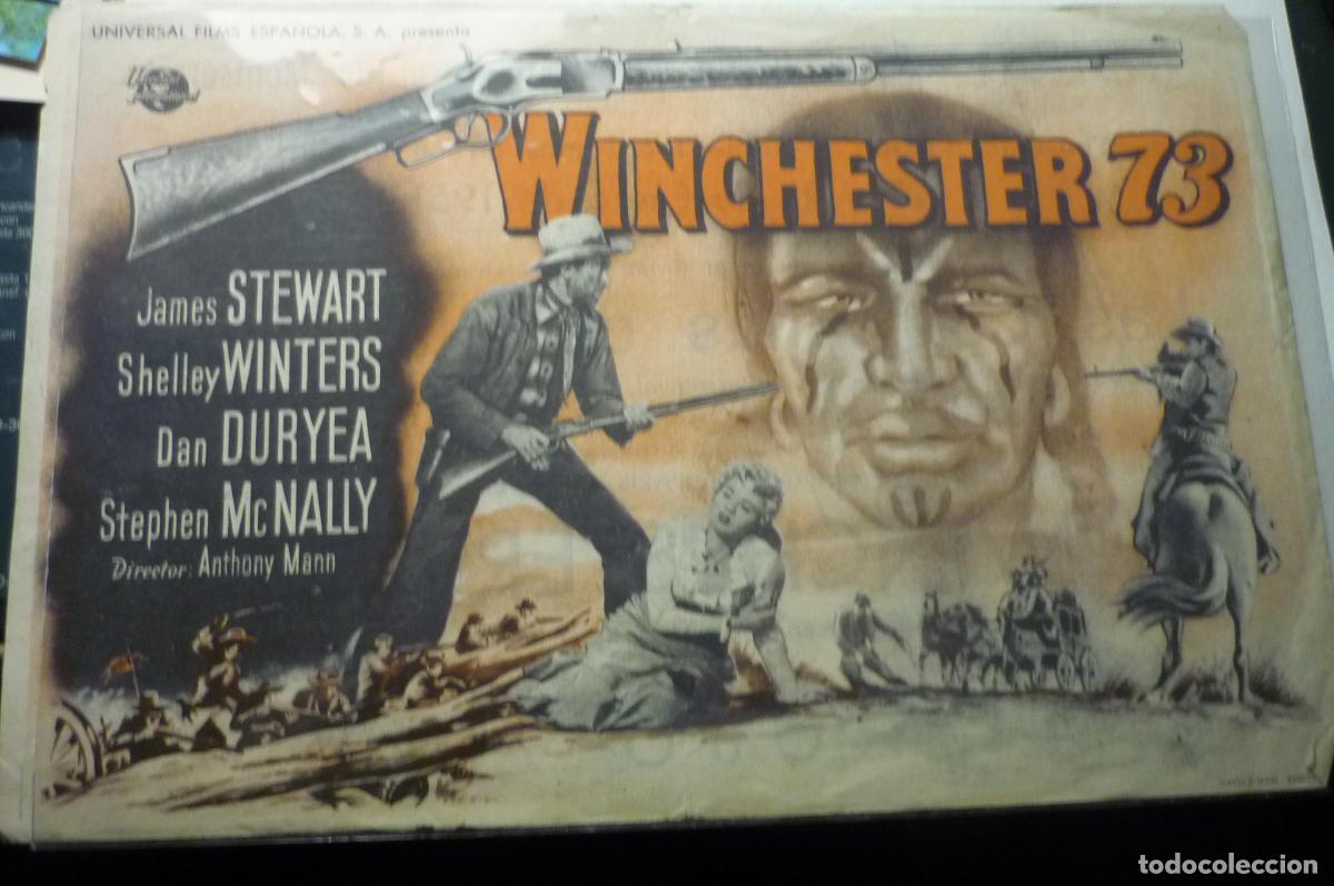 Cine: PROGRAMA WINCHESTER 73 PUBLICIDAD IDEAL .-MONISTROL - Foto 1