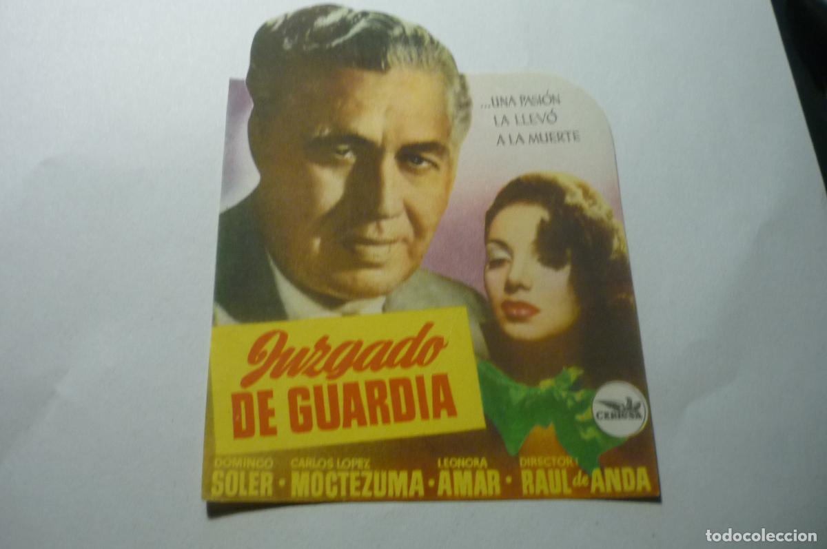 Cine: PROGRAMA TROQUELADO JUZGADO DE GUARDIA.-DOMINGO SOLER - Foto 1