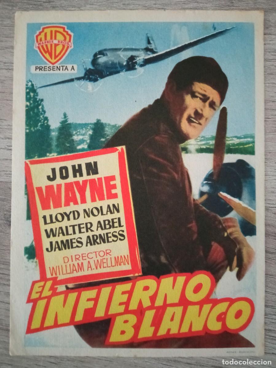 Cine: EL INFIERNO BLANCO, JOHN WAYNE - Foto 1