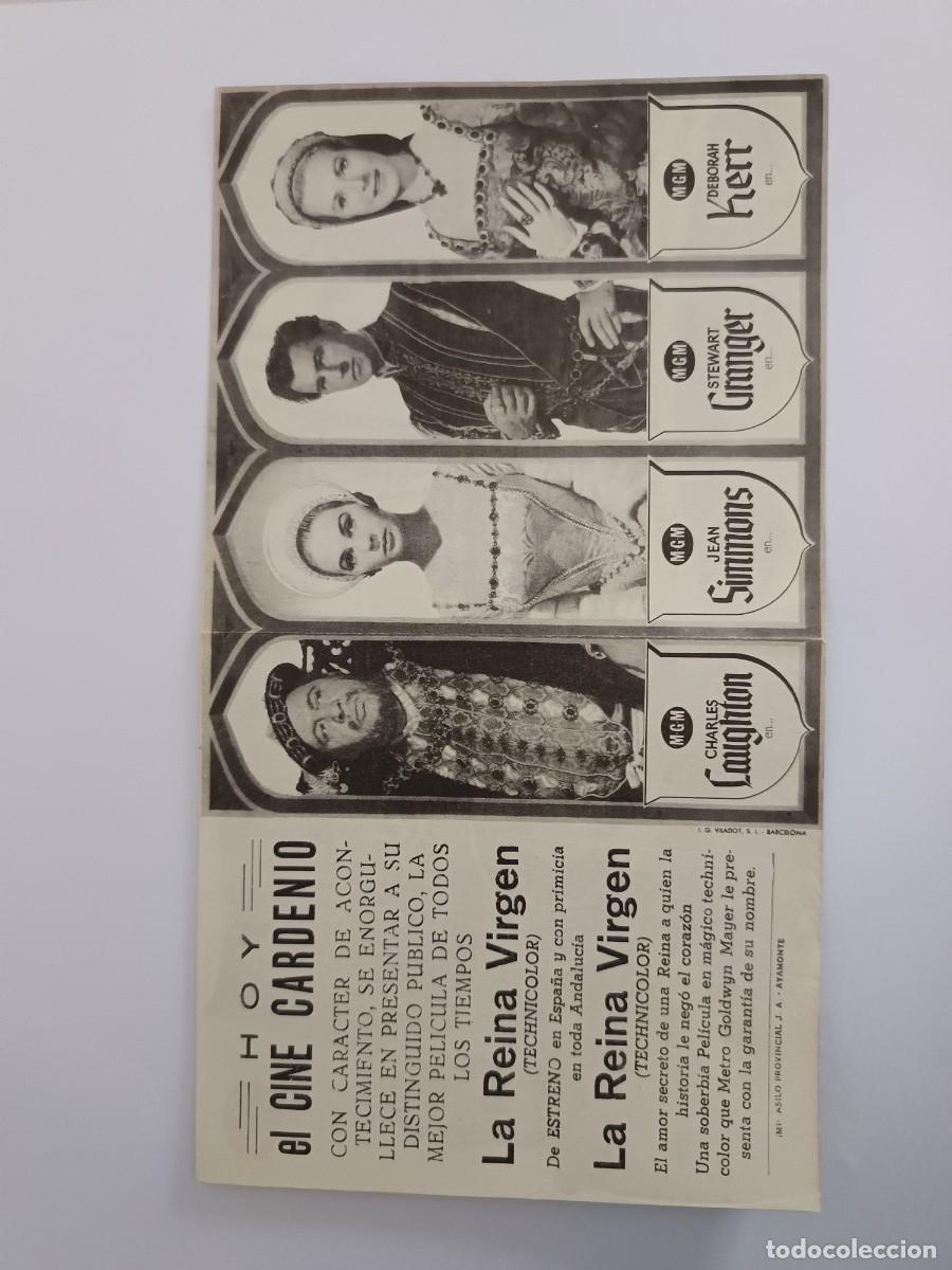Cine: PROGRAMA DE CINE LA REINA VIRGEN - Foto 2