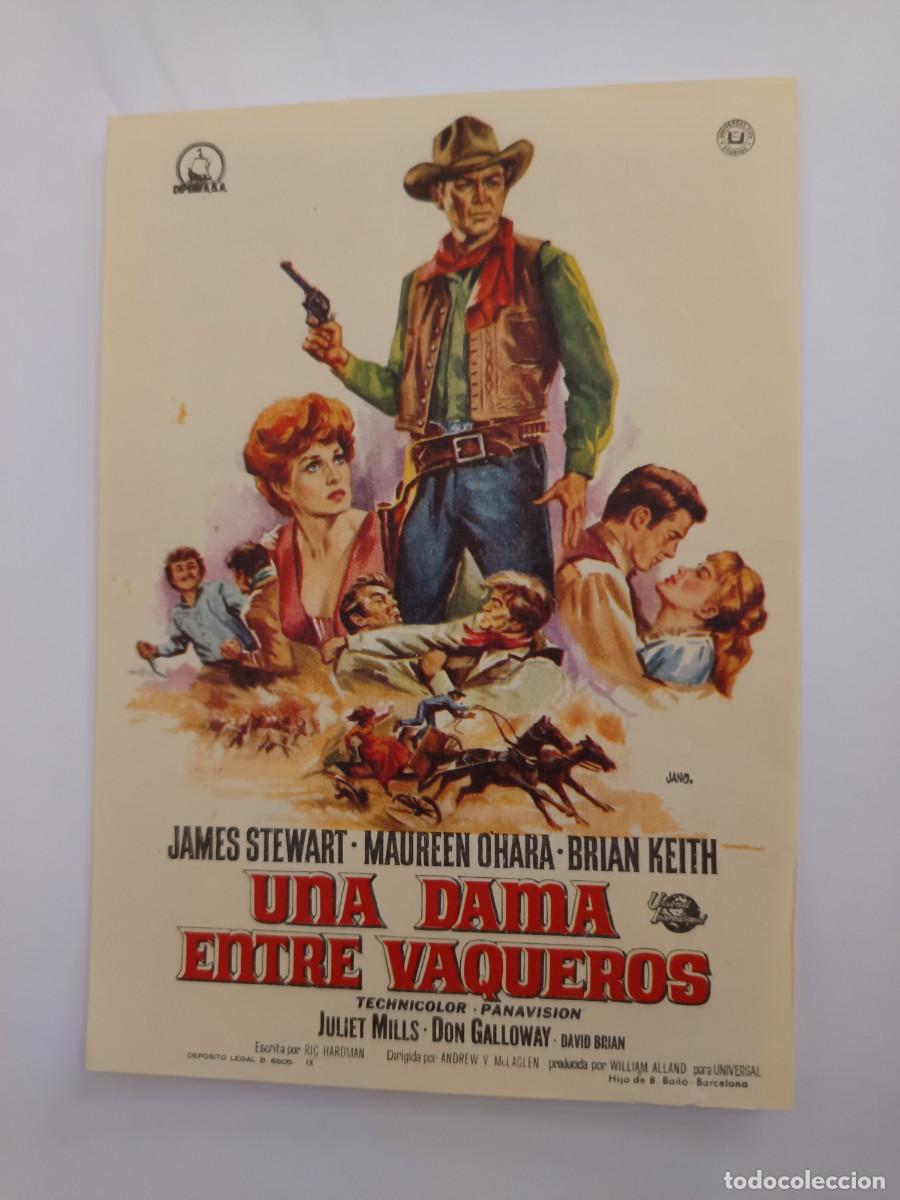 Cine: PROGRAMA DE CINE UNA DAMA ENTRE VAQUEROS - Foto 1