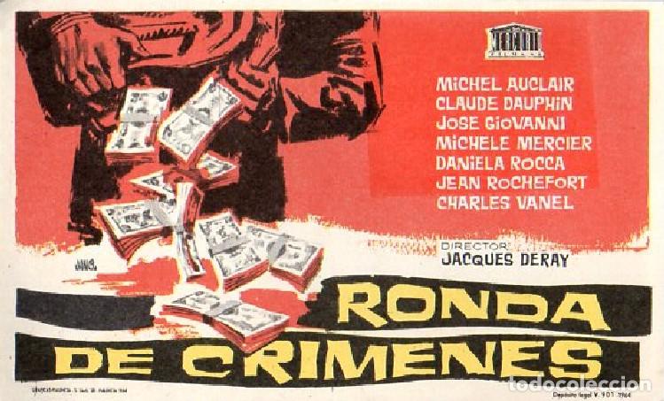 Cine: PROGRAMA DE CINE: RONDA DE CRIMENES PC-9684 - Foto 1