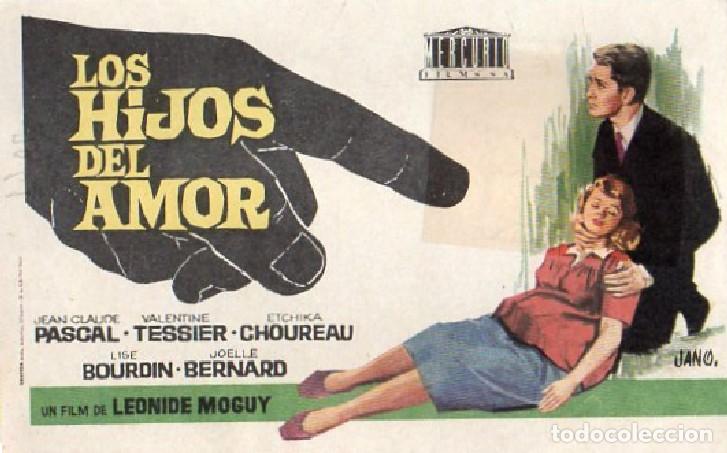 Cine: PROGRAMA DE CINE: LOS HIJOS DEL AMOR PC-9686 - Foto 1